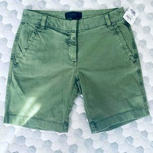 J. Crew Olive Shorts